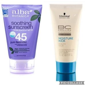 Alba Botanica Sunscreen & BC Bonacure Beauty Balm